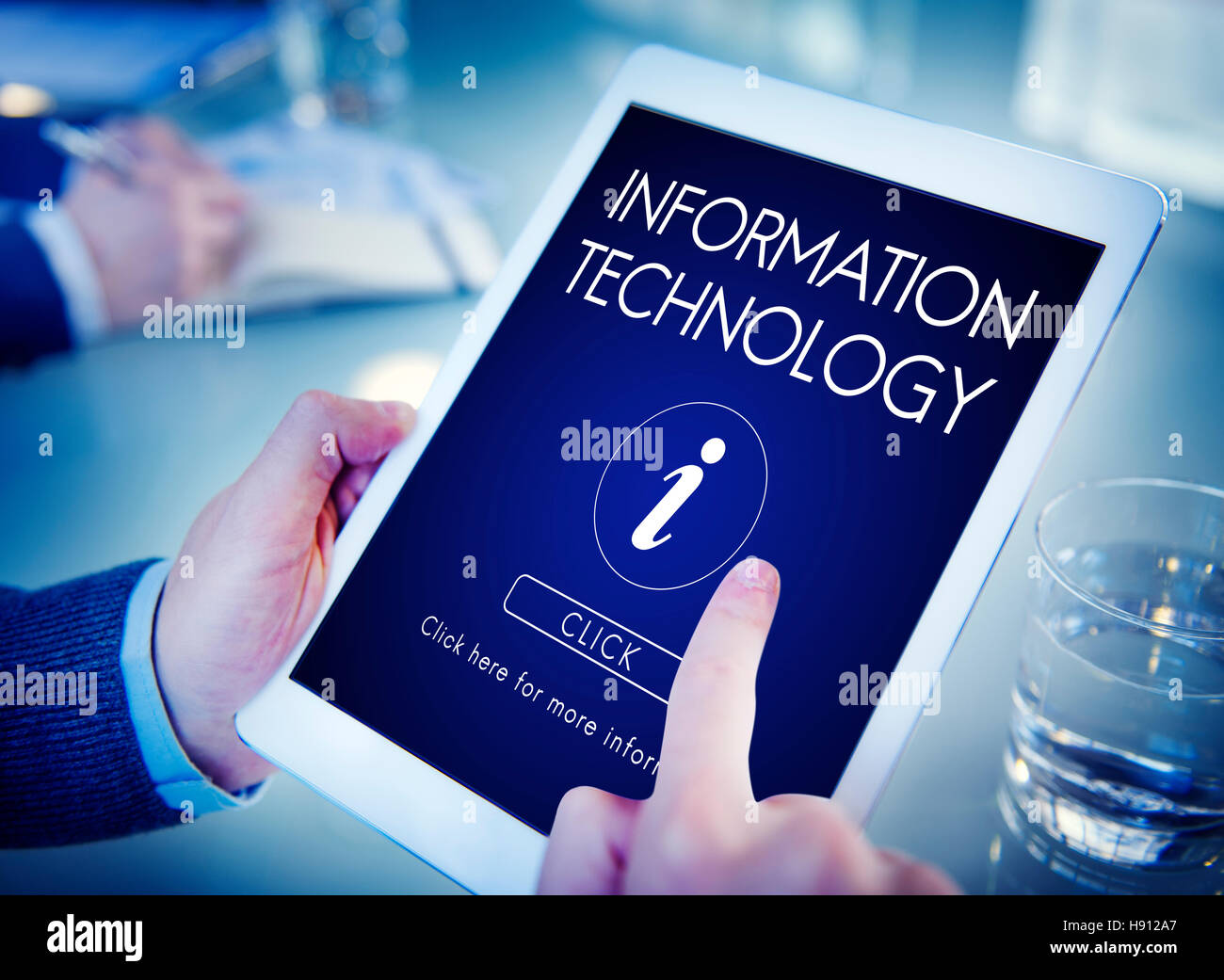 Big Data Information Technology Networking Concept Stock Photo