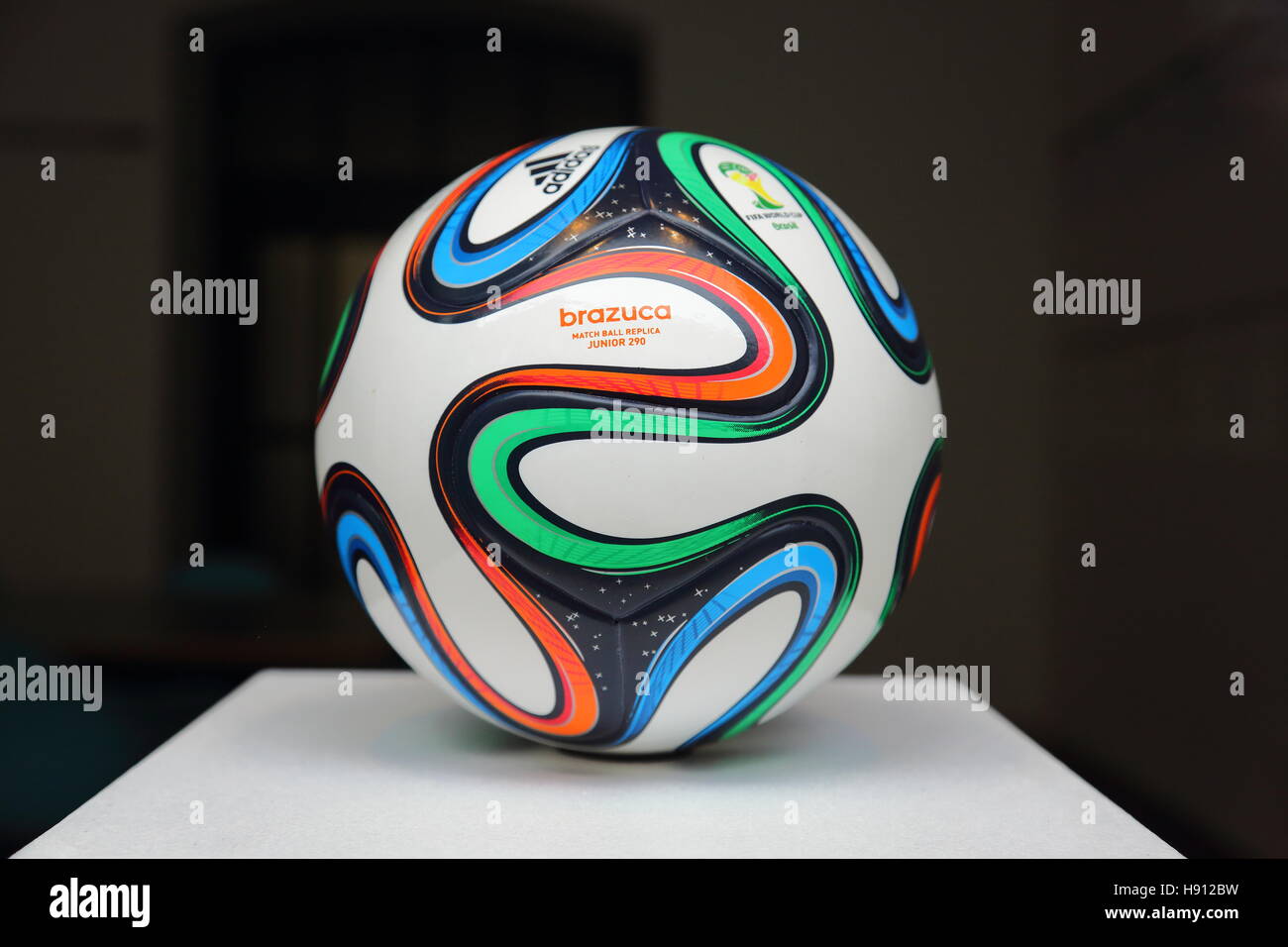 Adidas Brazuca Brazil 2014 FIFA World Cup, Match Ball Soccer Ball, Size 5