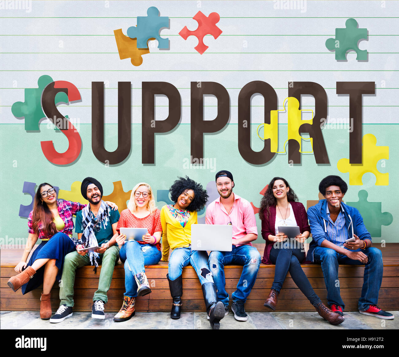 Help Chairty Support Social Help Charity Care Concept Stock Photo - Alamy