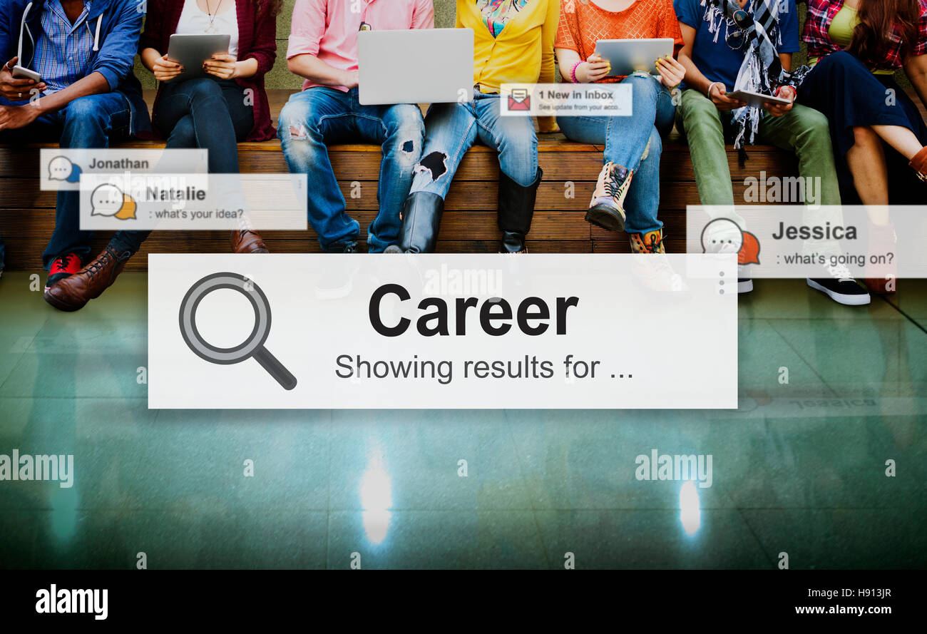 Career Job Occupation Profession Concept Stock Photo Alamy