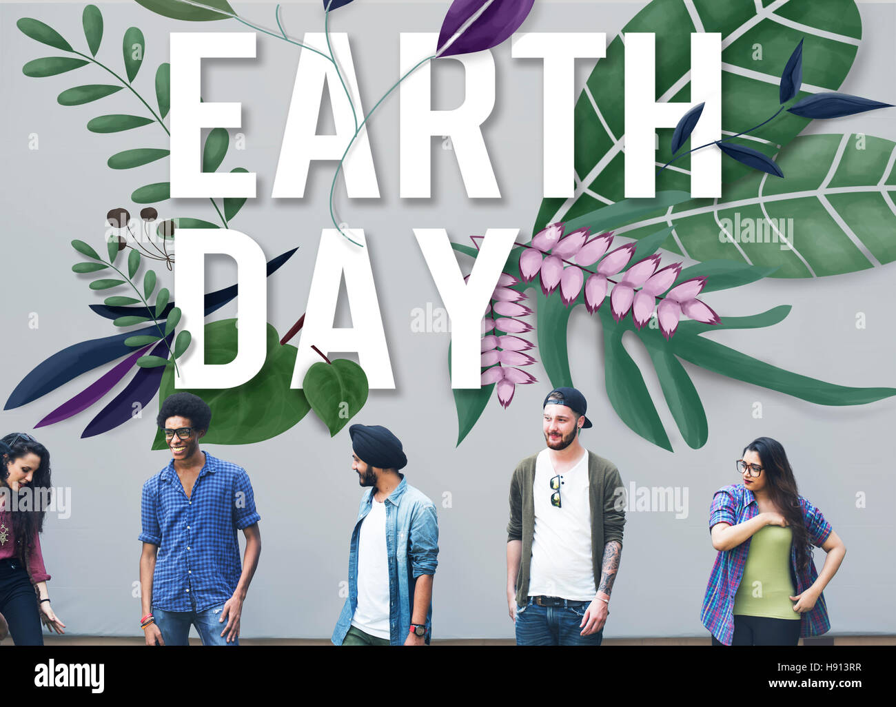 Eco Friendly Earth Day Green Environment Concept Stock Photo