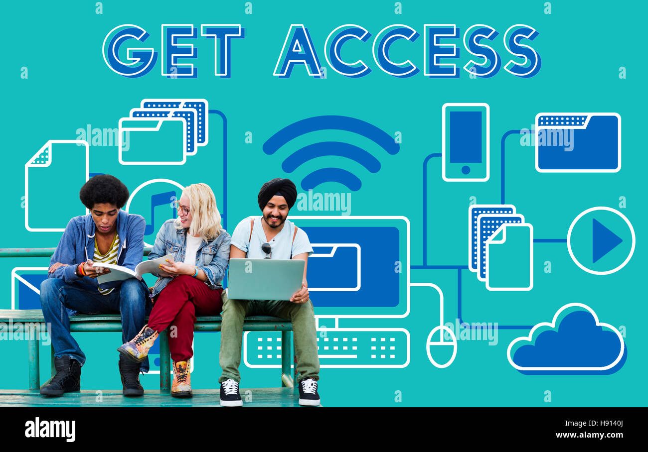 Access Accessible Availability Free Open Possible Concept Stock Photo