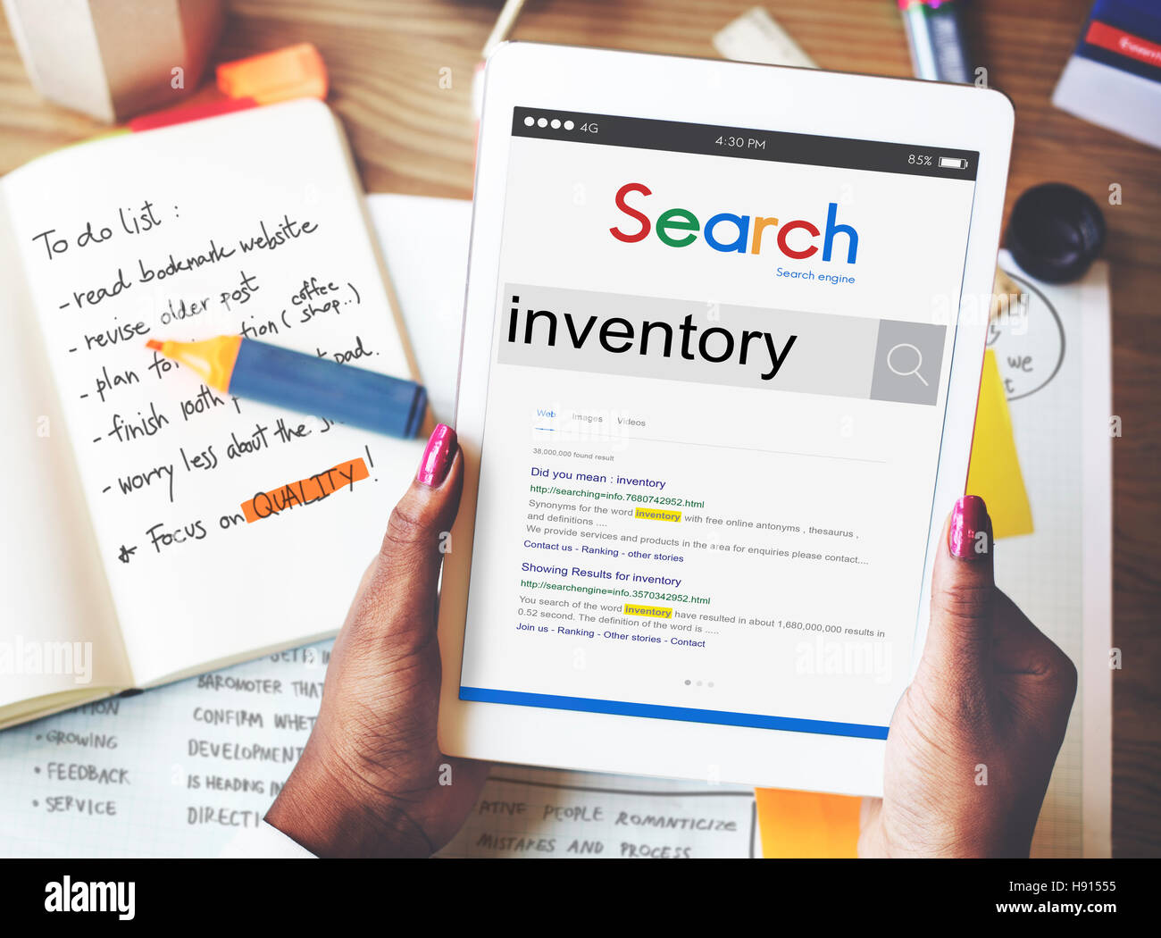 Record Store Inventory Software Inventory Record Store Supply Warehouse Concept Stock Photo - Alamy