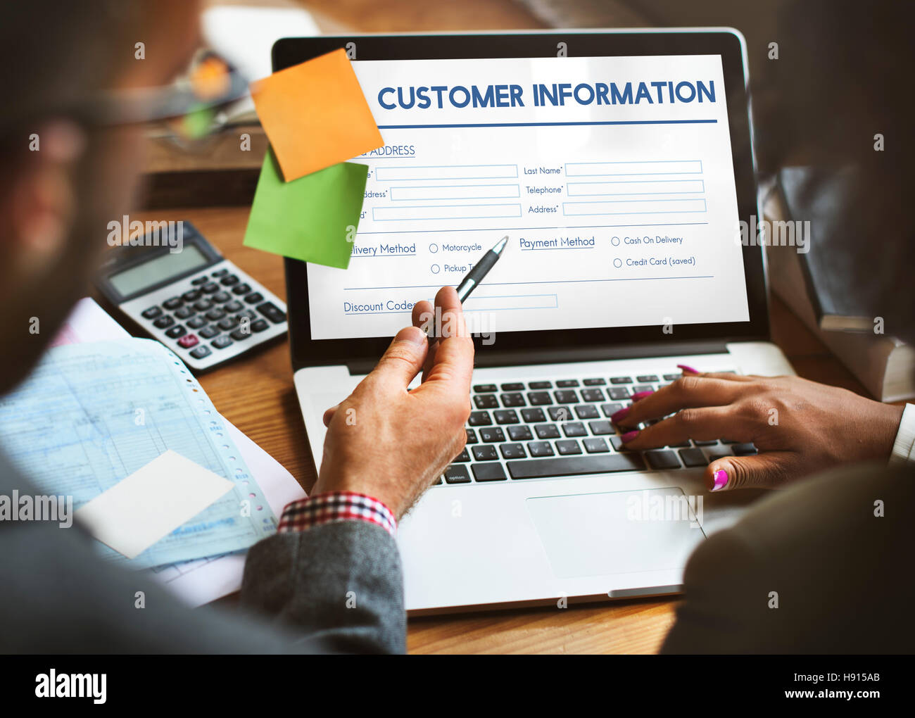 Invoice graphic design hi-res stock photography and images - Alamy