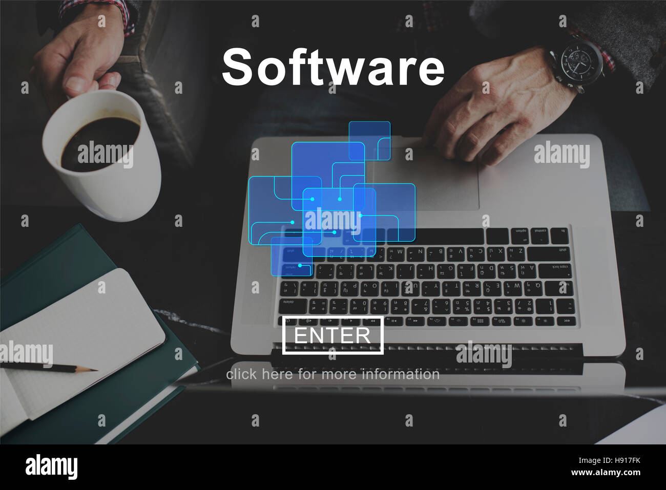 Software Development Program Technology Data Concept Stock Photo - Alamy