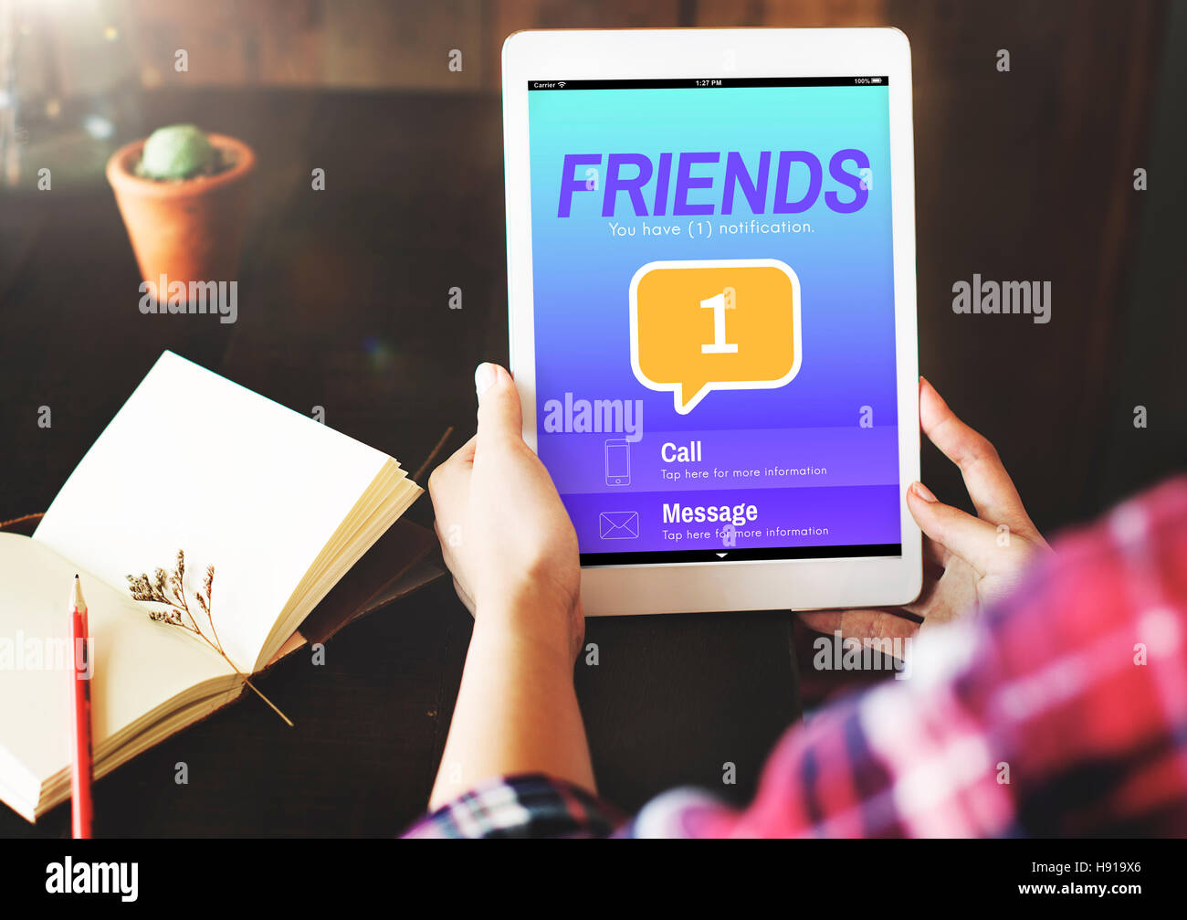Friends Social Communication Message Graphic Concept Stock Photo Alamy