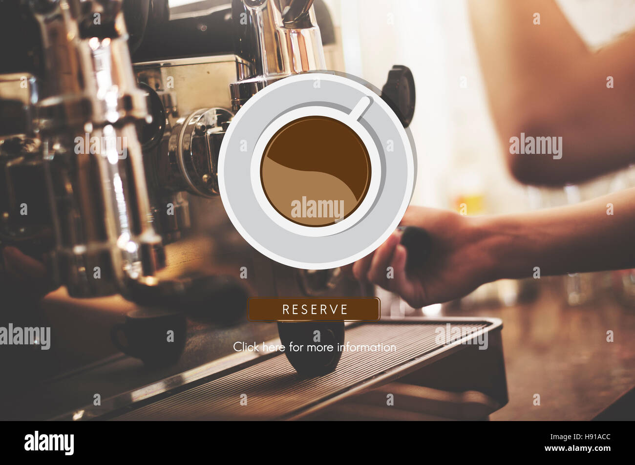 Beverage Cafe Refresh Coffee Break Aromatic Concept Stock Photo