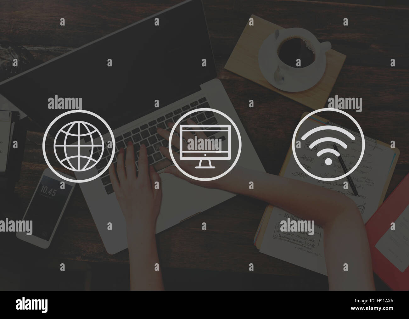 Global Worldwide Digital Modern Connection Concept Stock Photo - Alamy