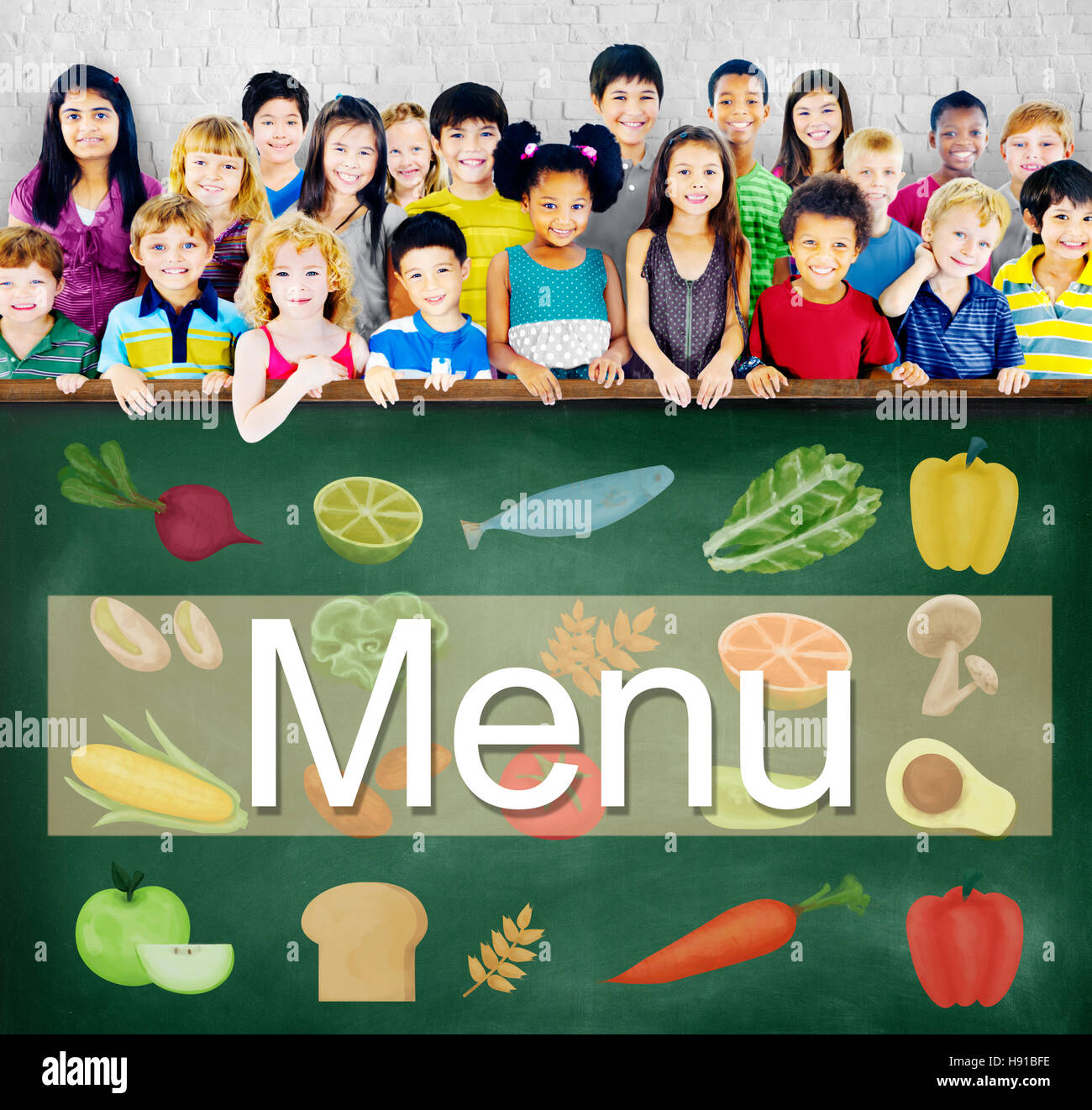 Kids cafe menu hi-res stock photography and images - Alamy