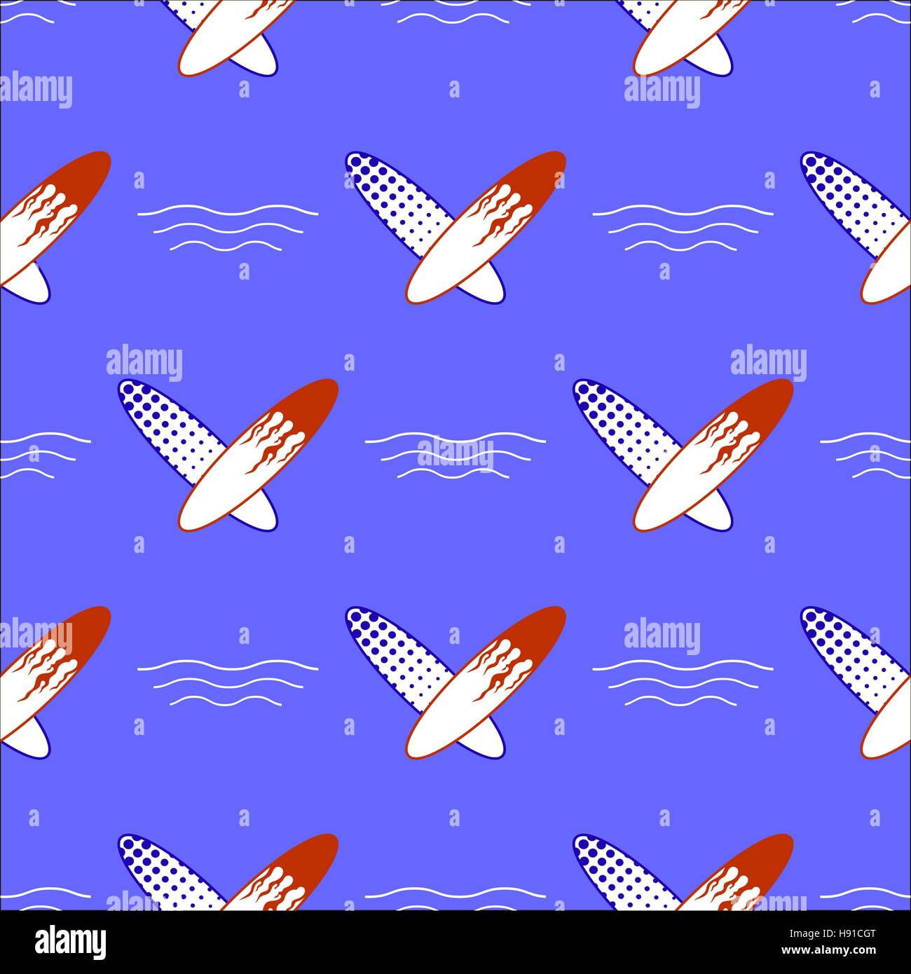 Set of Surfboards Seamless Sport Pattern Stock Vector Image & Art - Alamy