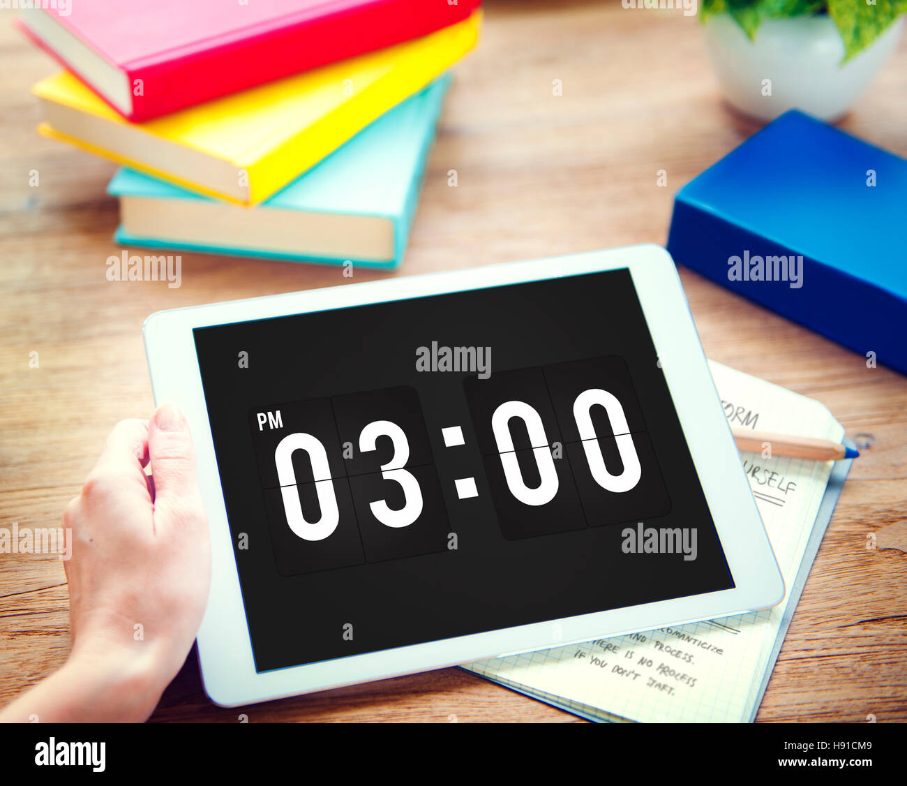 Time and date clock graphic concept stock photo alamy