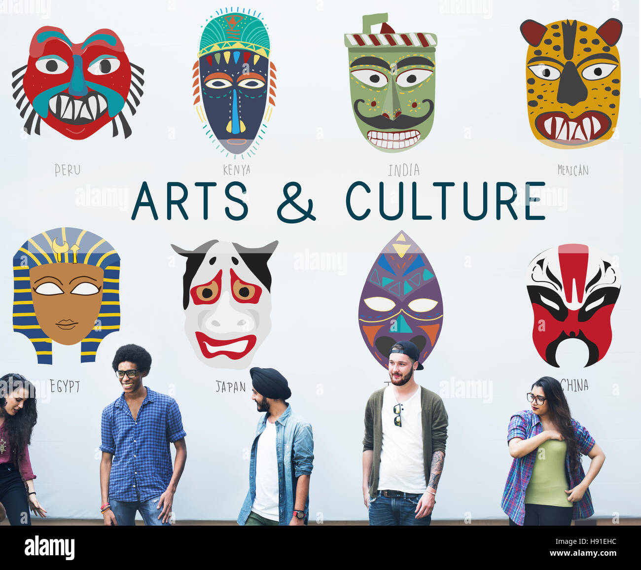 Masks From Different Cultures Around The World