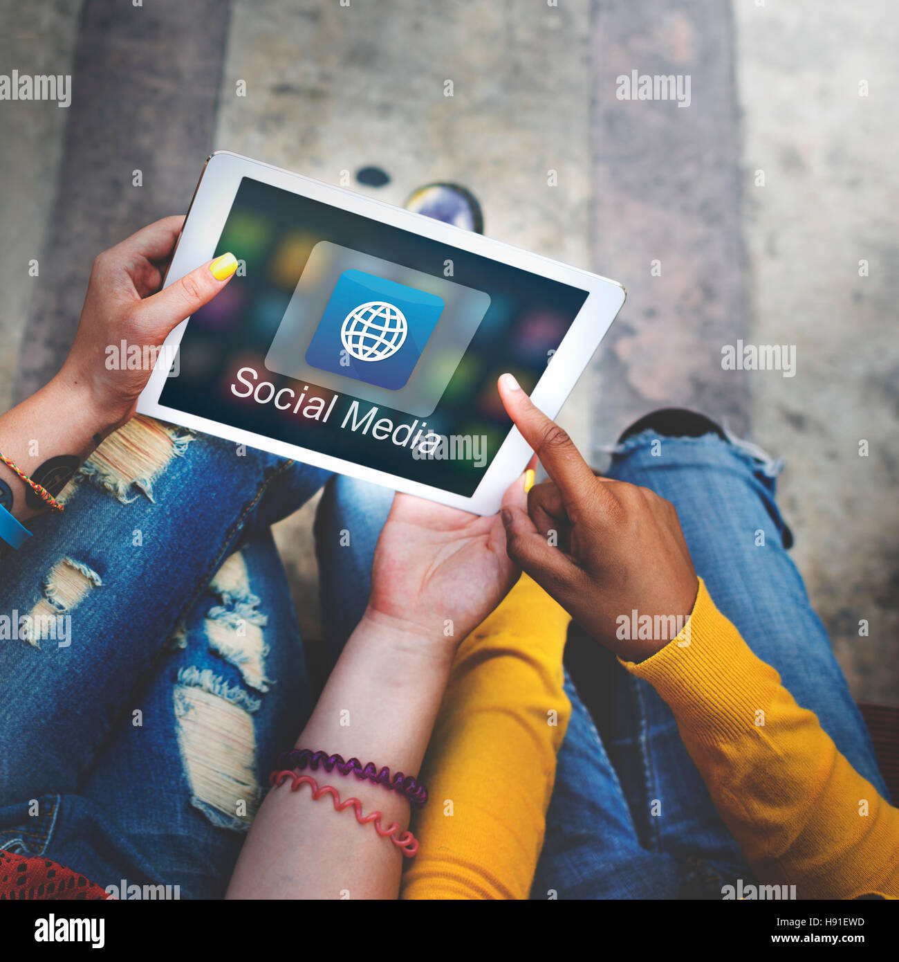 Application Connection Digital Internet Graphic Concept Stock Photo - Alamy
