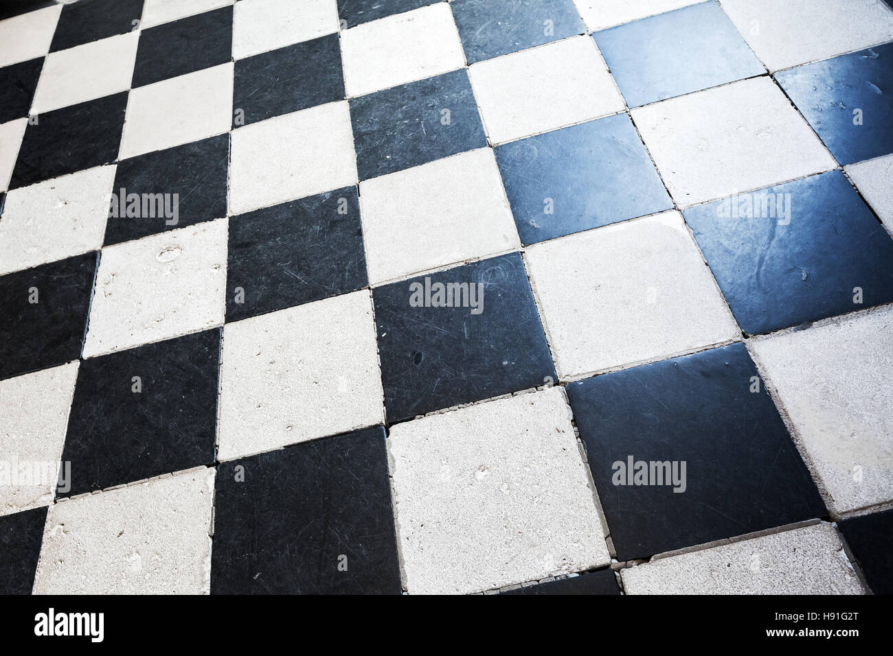 Checkered marble floor hi-res stock photography and images - Alamy