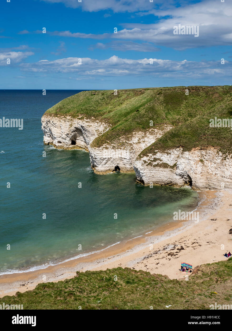 North Landing, Flamborough Head, East Yorkshire Stock Photo Alamy