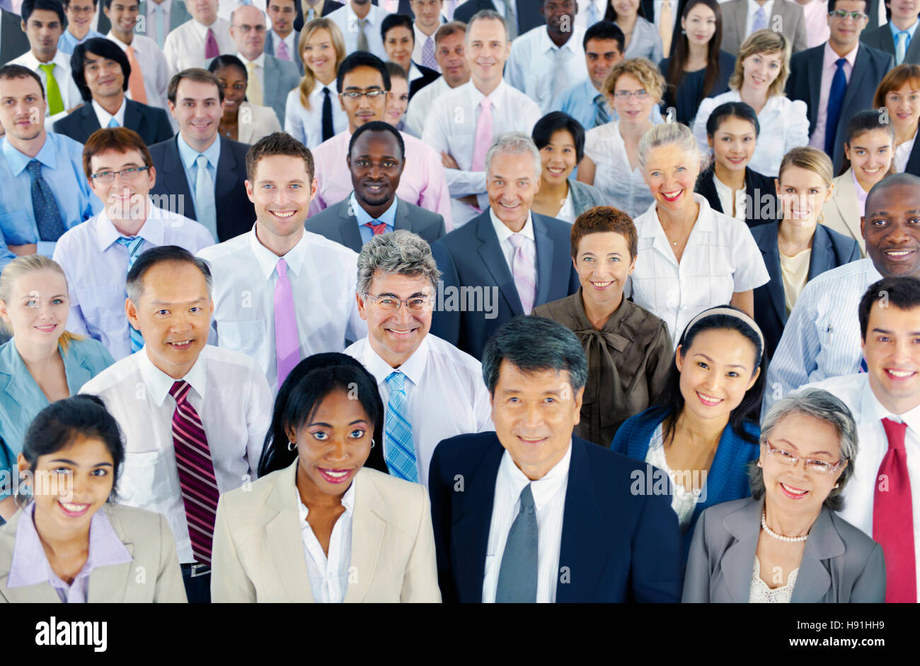 Diverse corporate achievement hi-res stock photography and images - Alamy