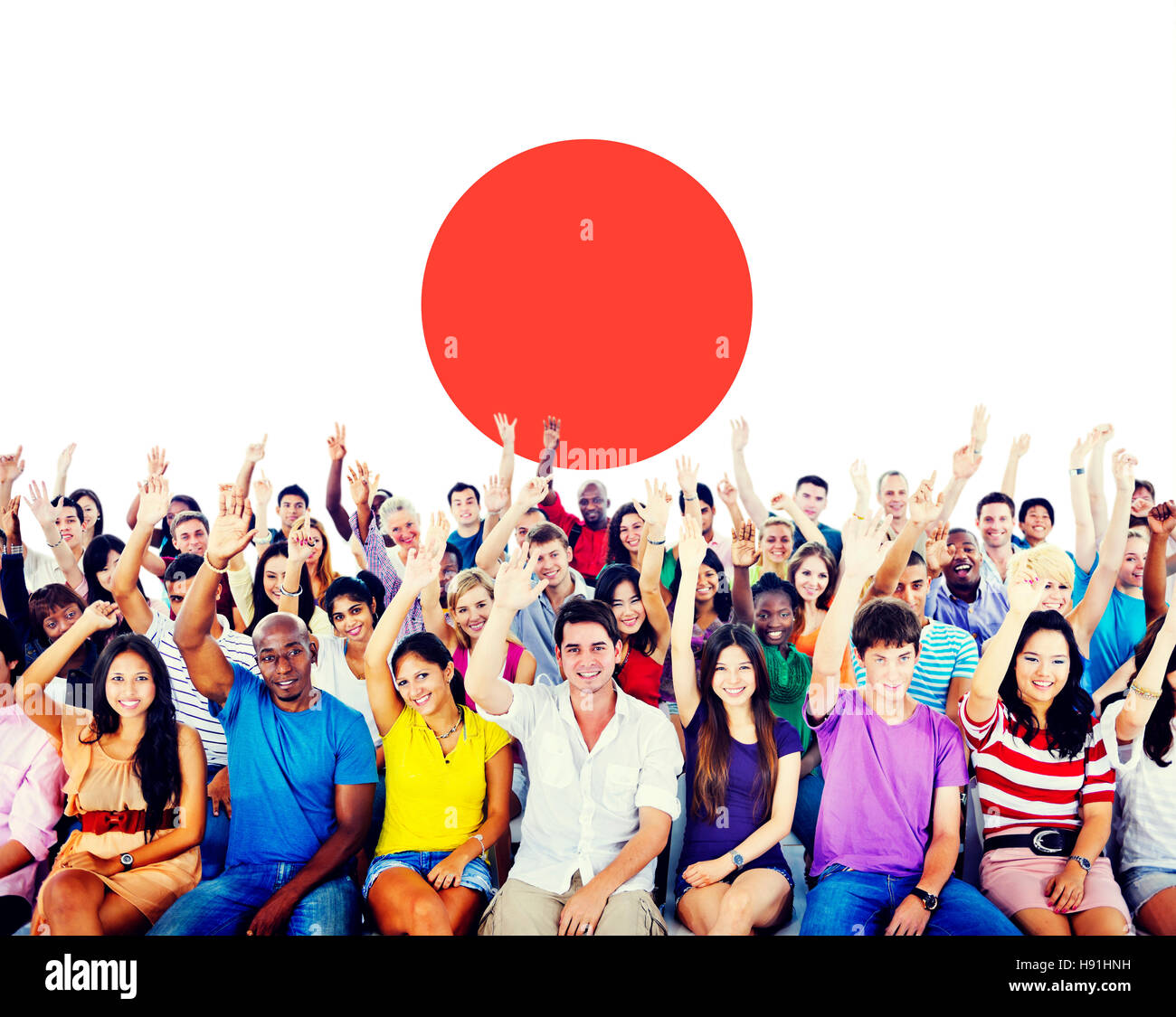 Japan Flag Patriotism Japanese Pride Unity Concept Stock Photo Alamy