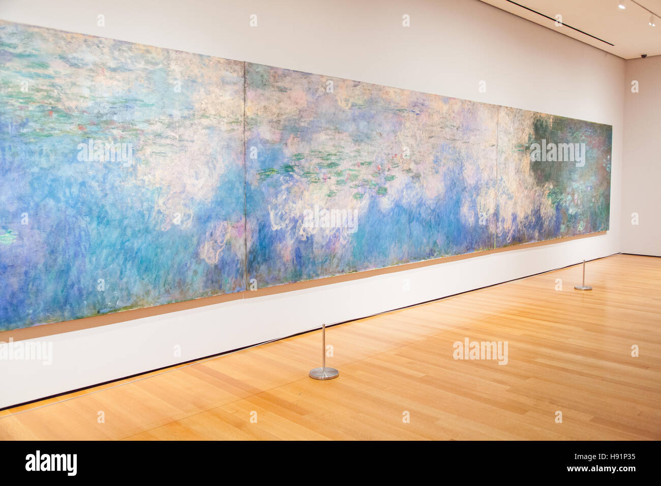 indre mumlende design Claude Monet Water lilies (1914-26) MoMA The Museum of Modern Art, New York  city, United States of America Stock Photo - Alamy