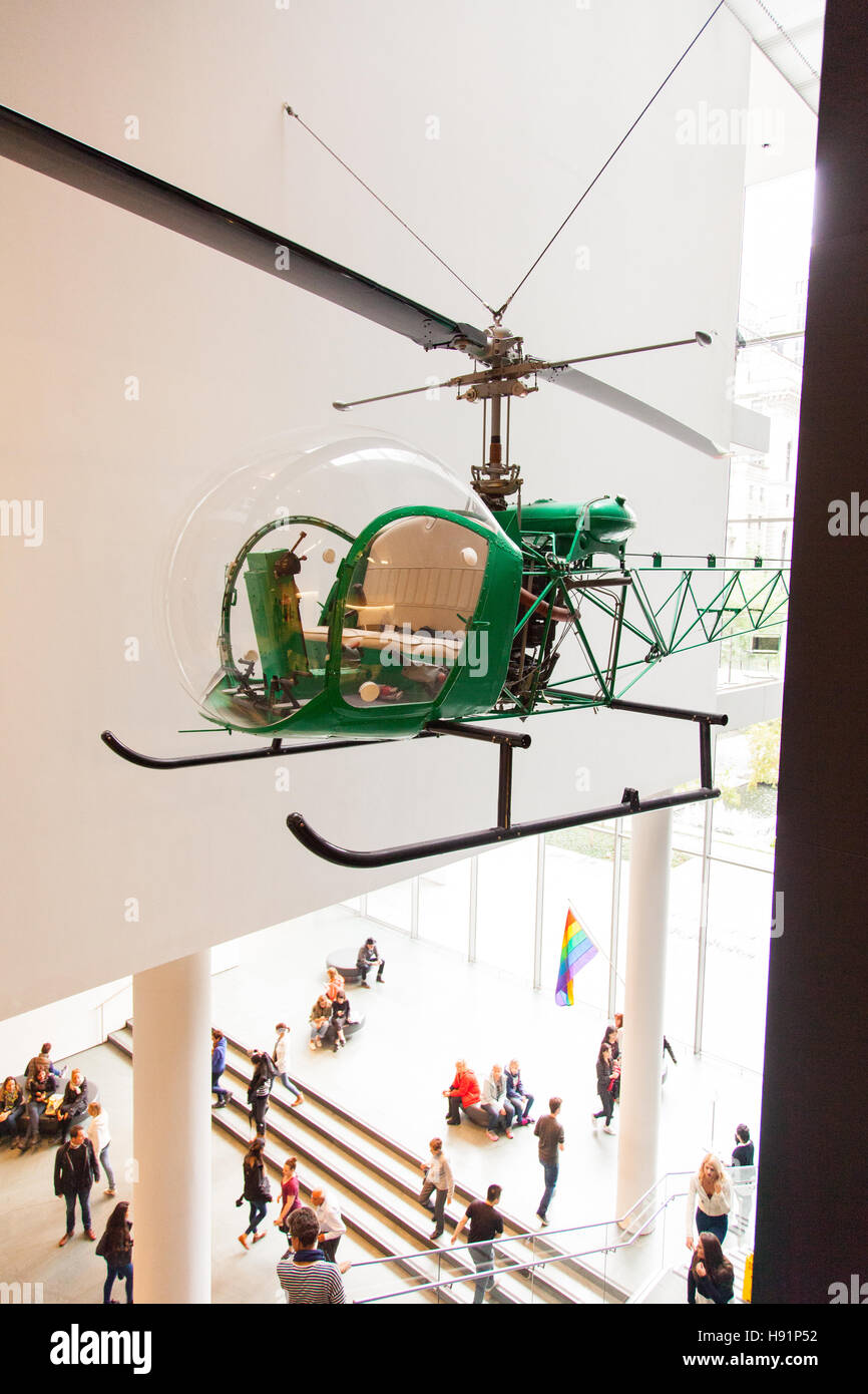 Bell47D1 Helicopter by Arthur Young. The Museum of Modern Art ( Moma