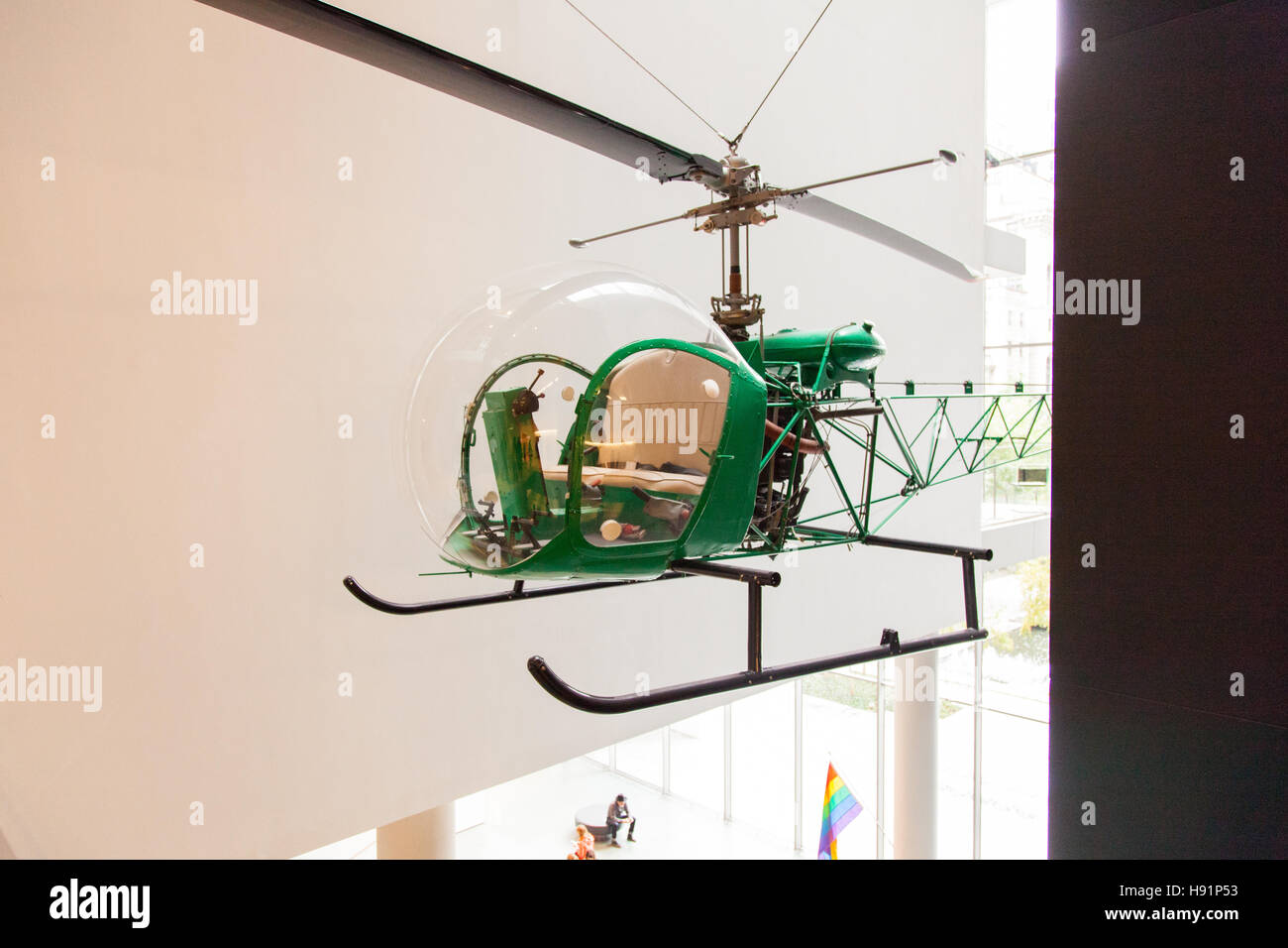 Bell47D1 Helicopter by Arthur Young. The Museum of Modern Art ( Moma
