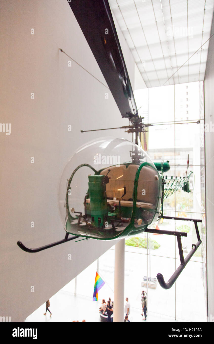 Bell47D1 Helicopter by Arthur Young. The Museum of Modern Art ( Moma