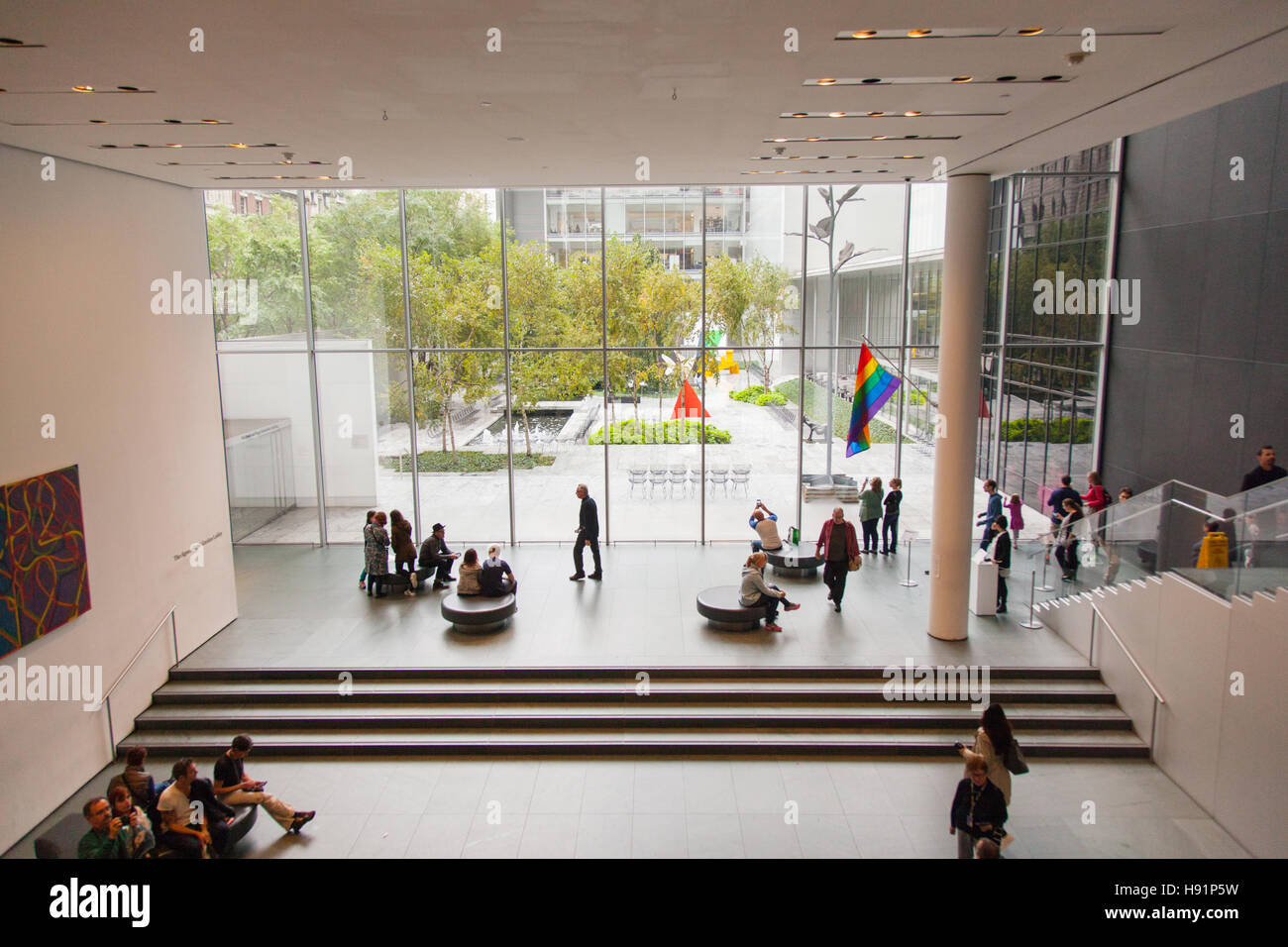 The Museum of Modern Art MoMa, Manhattan, New York City, United States of America. Stock Photo
