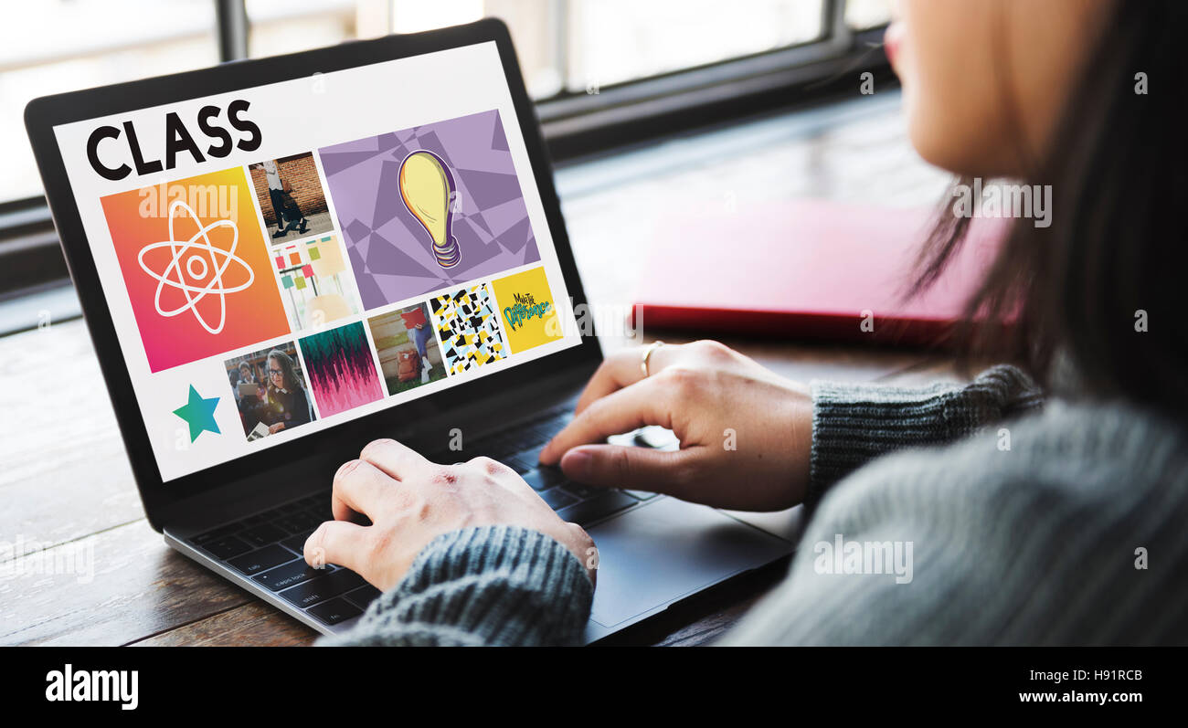 Acedemic Knowledge Learning Literacy Graphic Concept Stock Photo - Alamy