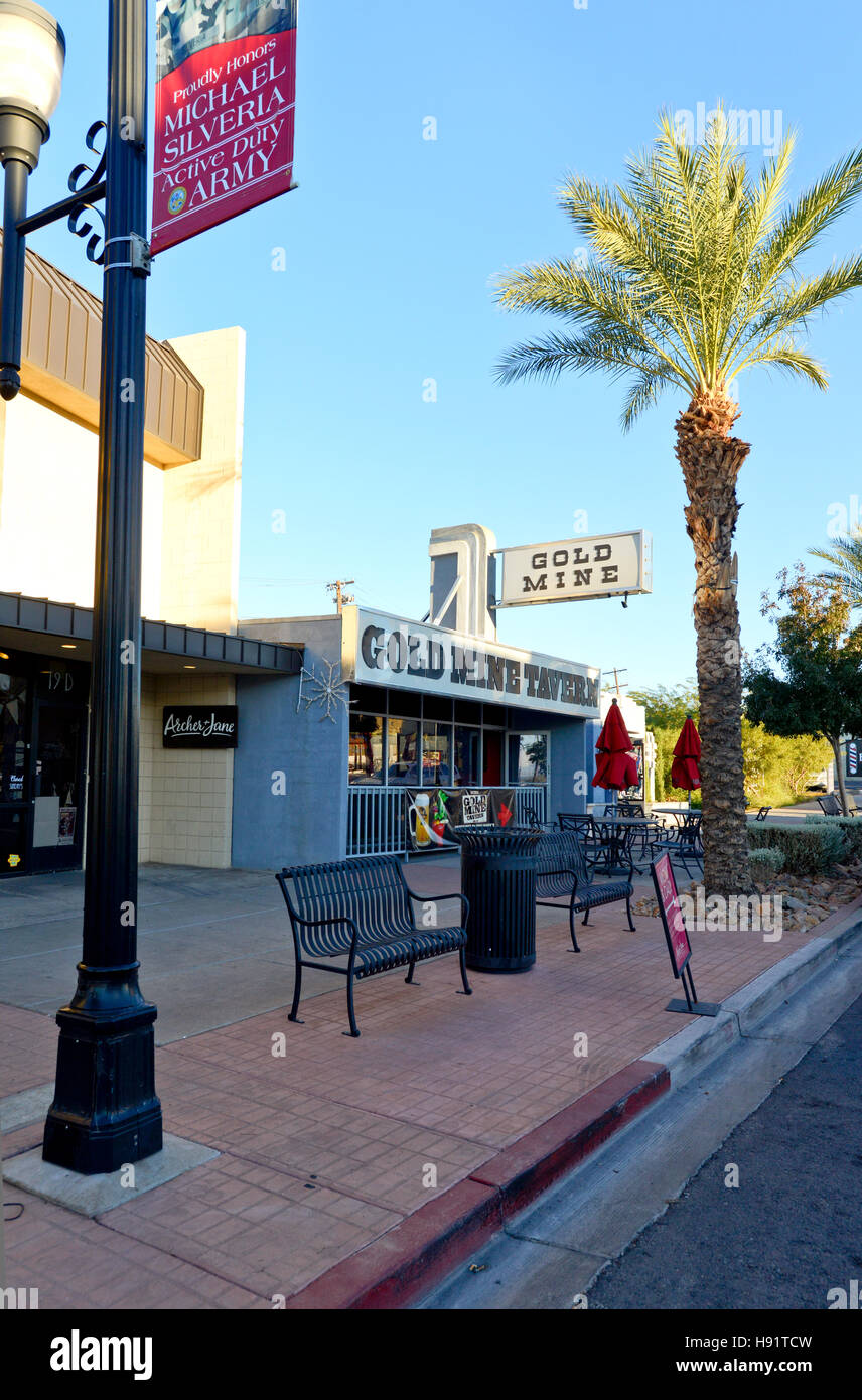 The Gold Mine Tavern in the Water Street District of Henderson Nevada