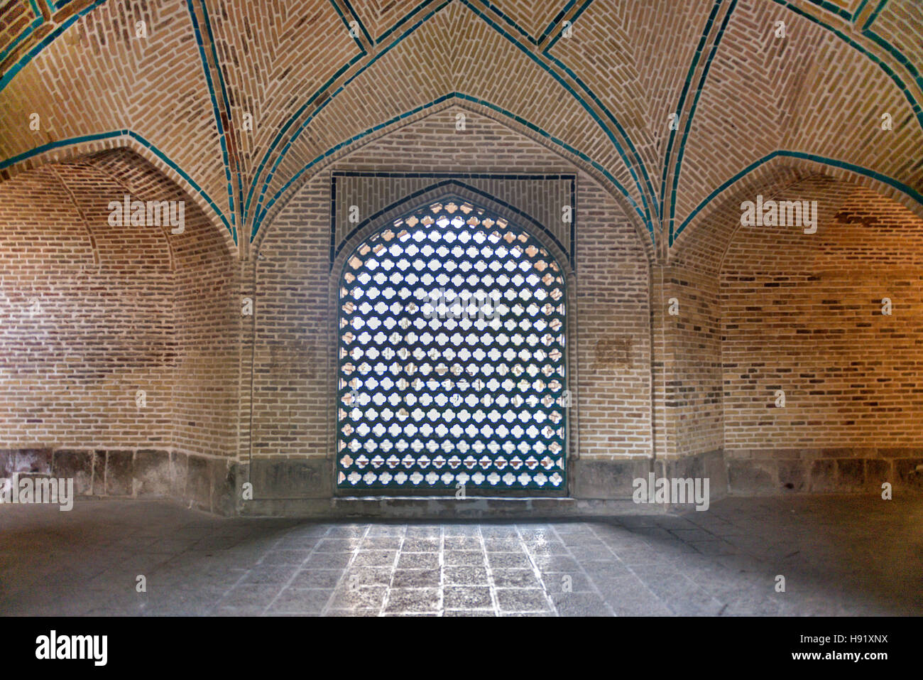 Mascidi Cuma Friday Mosque  Kezvin Iran Stock Photo