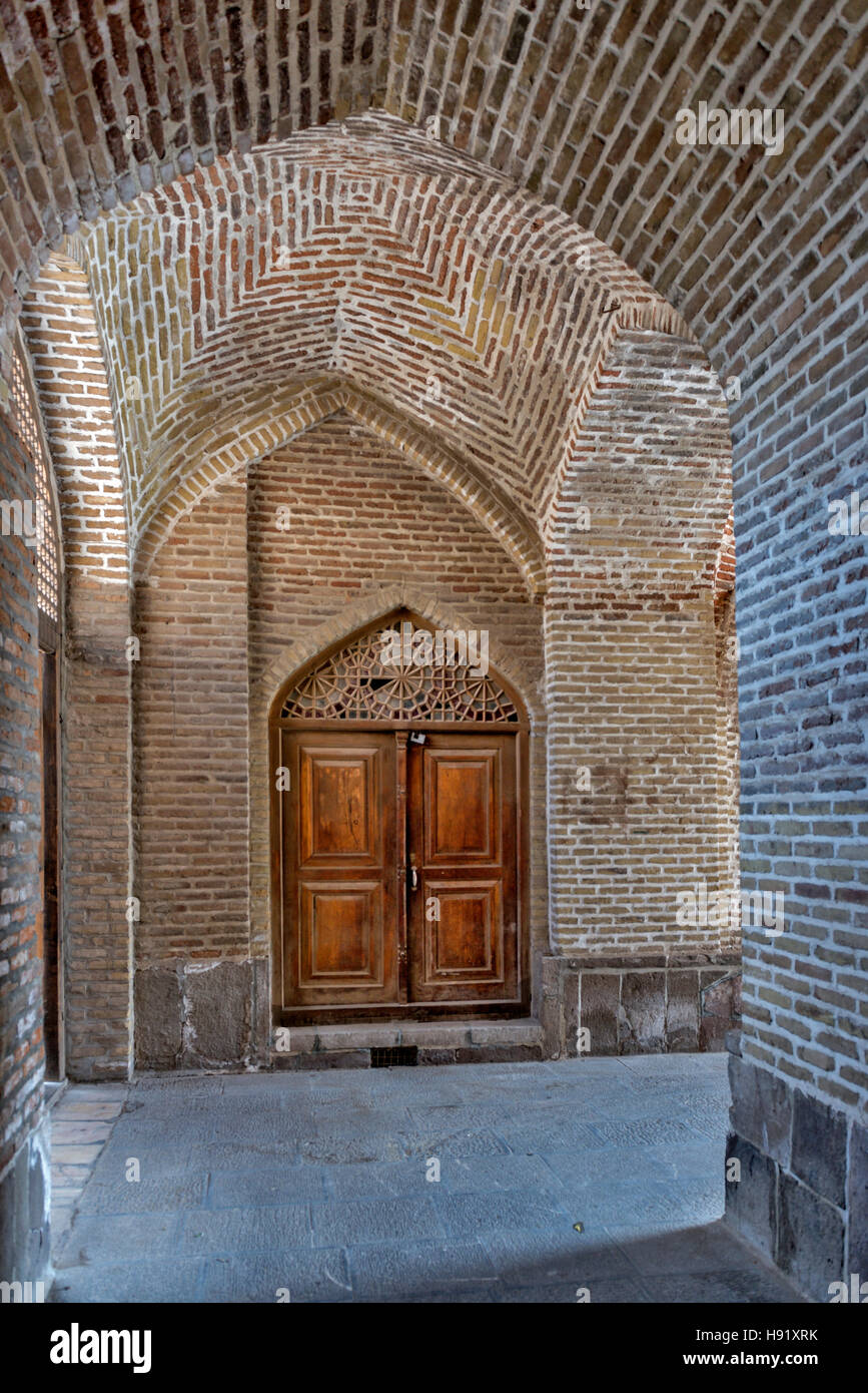 Mascidi Cuma Friday Mosque  Kezvin Iran Stock Photo