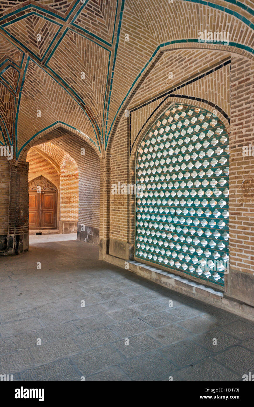 Mascidi Cuma Friday Mosque  Kezvin Iran Stock Photo