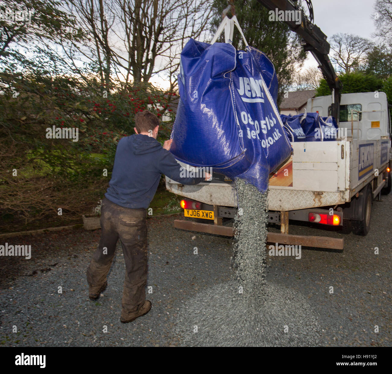 slate chippings bulk bag jewsons