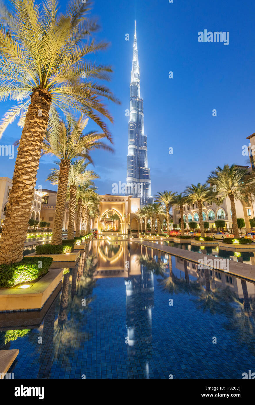 Night View Burj Khalifa