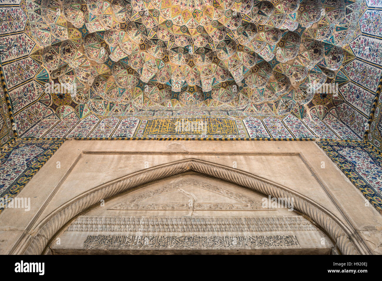 Jemah Mosque detail at Ardestan Iran Stock Photo - Alamy
