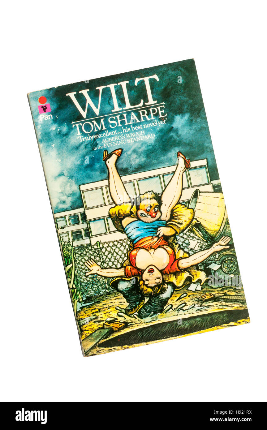 A paperback copy of Wilt by Tom Sharpe. Published by Pan in 1978. Stock Photo