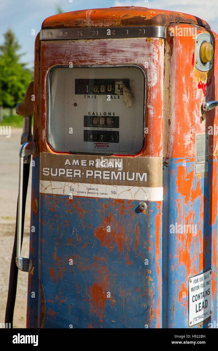 Premium Photo  Vintage Gas Stations