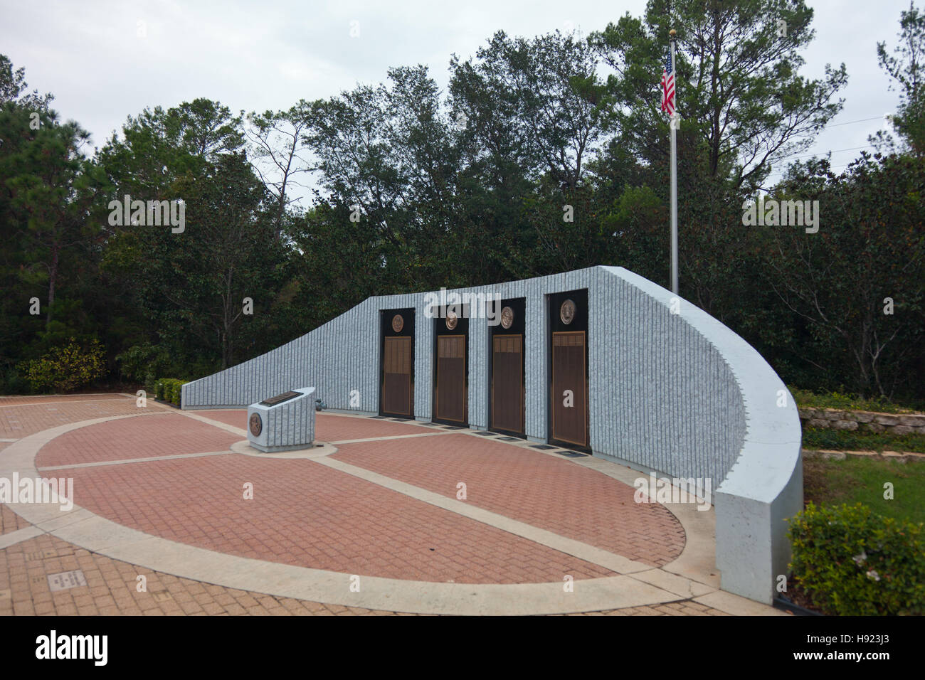 Explosive Ordnance Disposal (EOD) Memorial at Eglin Air Force Base in Florida. A memorial to all