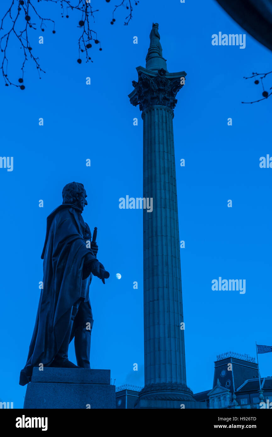 James statue trafalgar square hi-res stock photography and images - Alamy