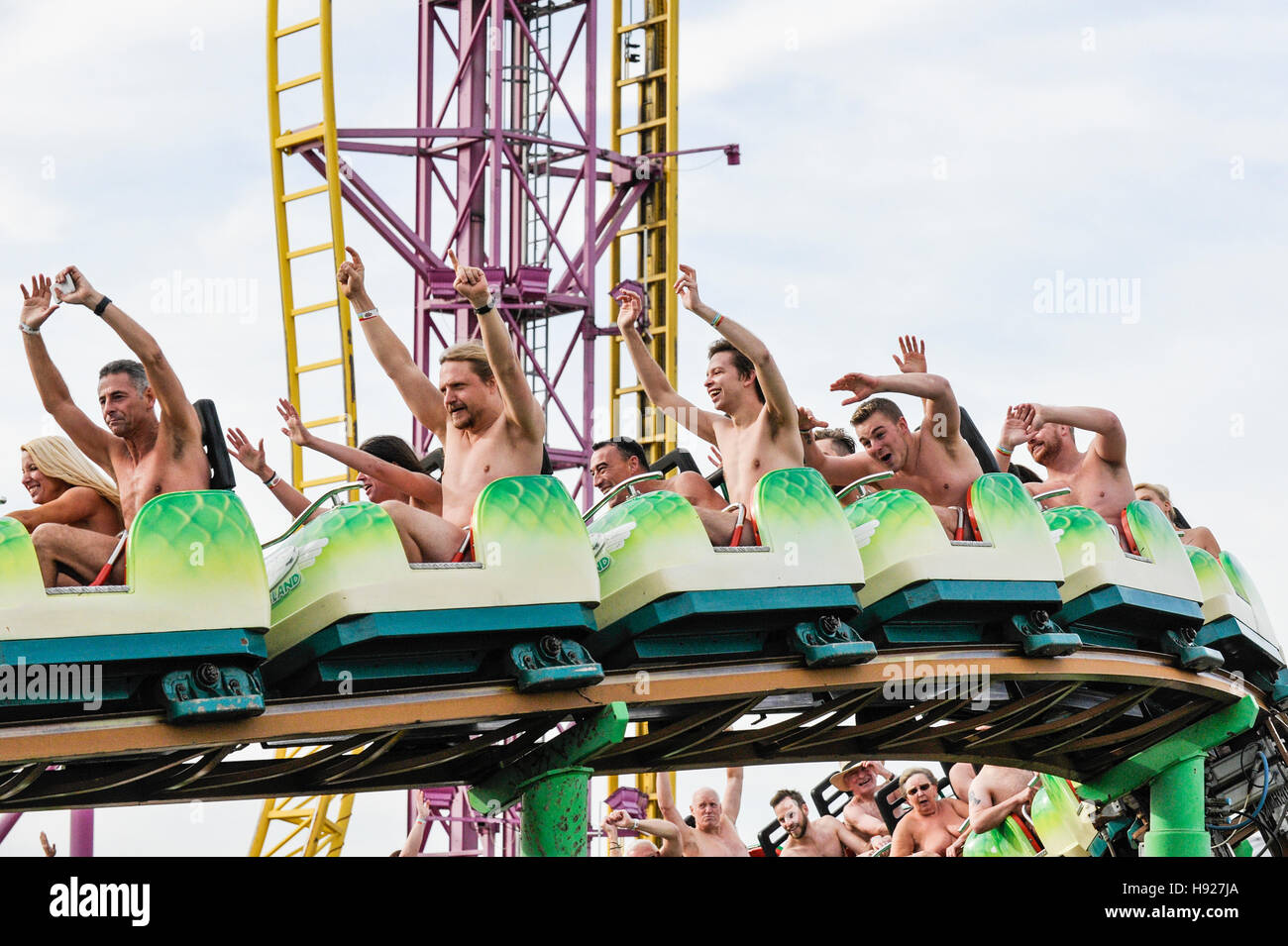 Scream Roller Coaster