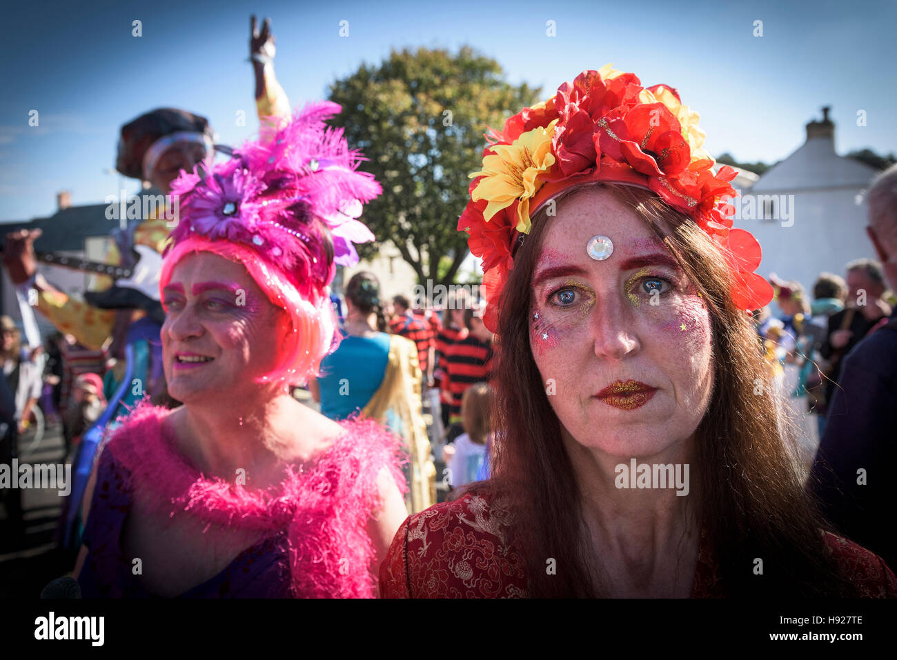 Colourful characters from The Ordinalia which is a mystery play ...