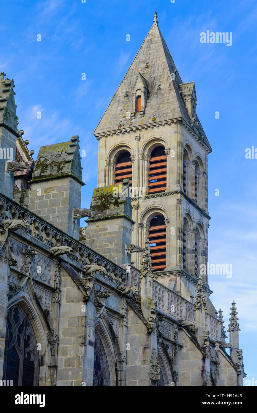 The SaintLazare Cathedral, in Autun, Burgundy, France Stock Photo Alamy
