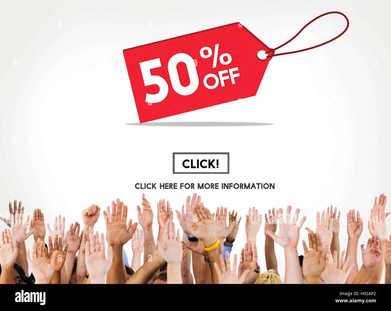 Discount Online Shopping Commercial Click Concept Stock Photo Alamy