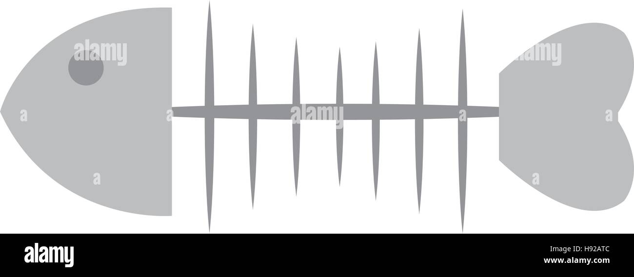 fish bone cat food vector illustration design Stock Vector Image & Art