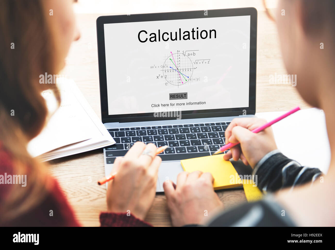 Equation Formula Geometry Calculation Concept Stock Photo Alamy