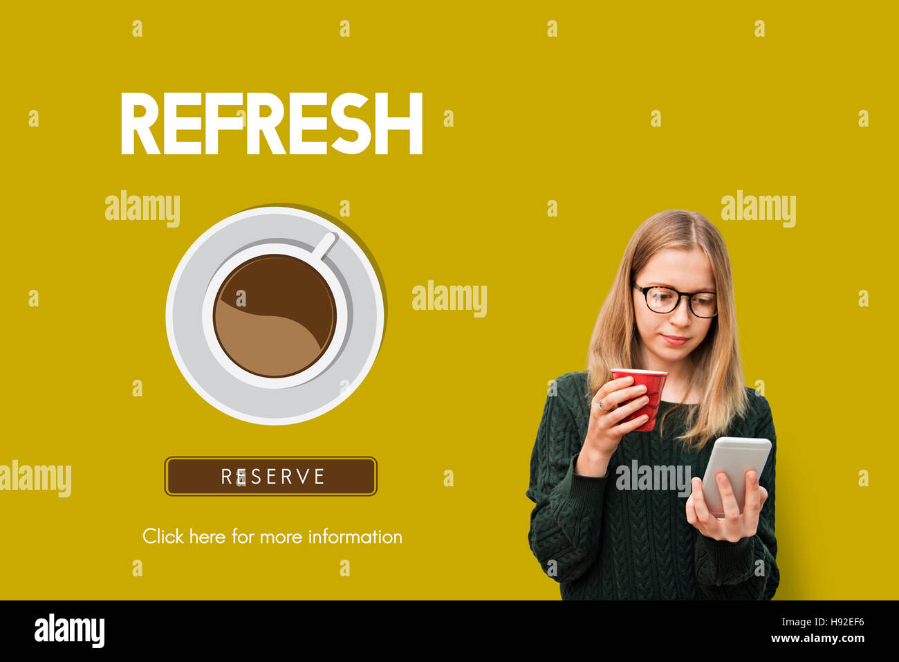 Coffee Break Drink Free Time Concept Stock Photo Alamy
