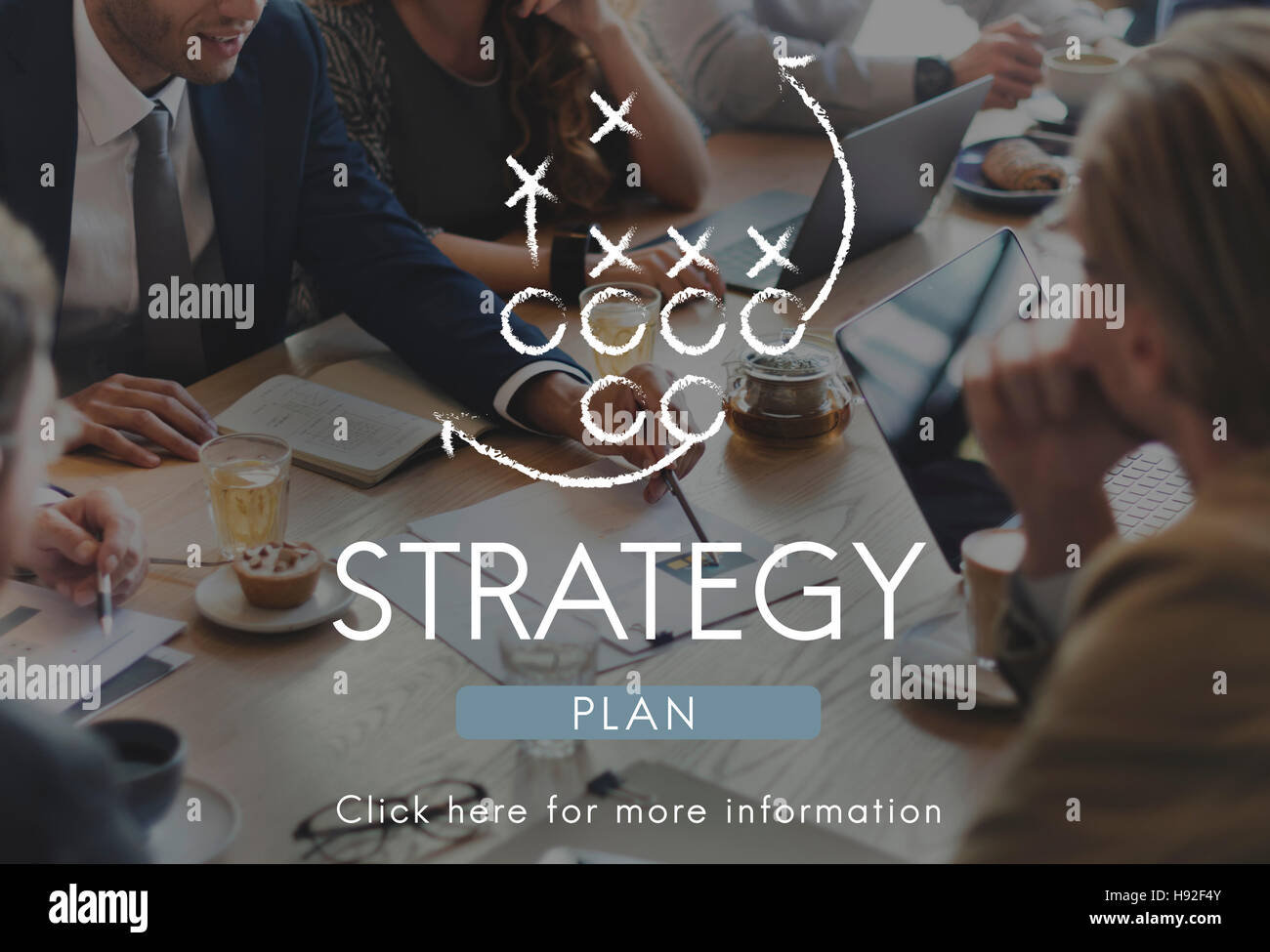 Strategy Planning Process Tactics Motivation Concept Stock Photo - Alamy