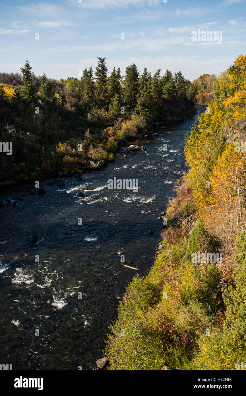 The Henry's Fork River in Idaho Stock Photo Alamy