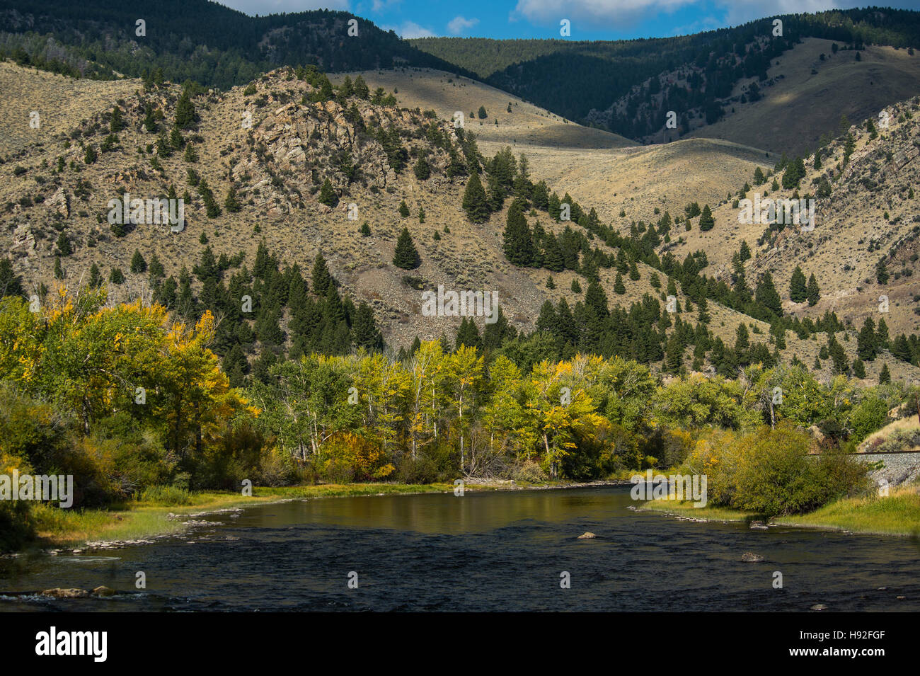 The Big Hole River in Montana Stock Photo Alamy
