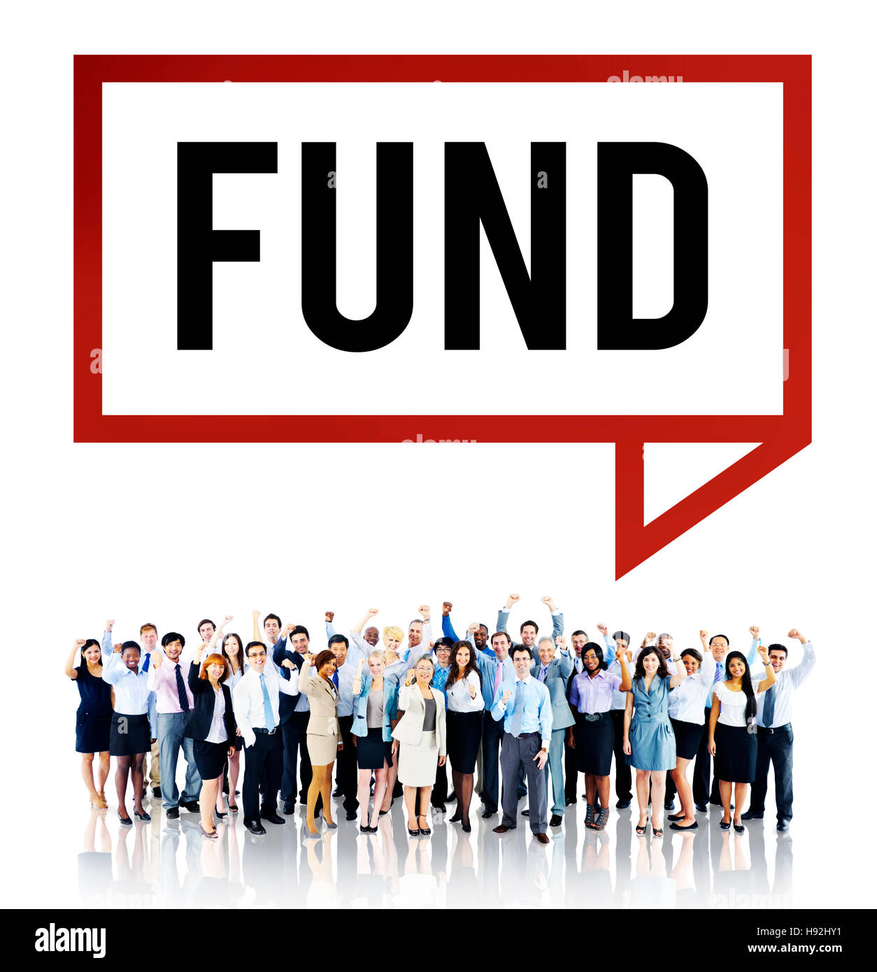 Fund Funding Donation Investment Budget Capital Concept Stock Photo