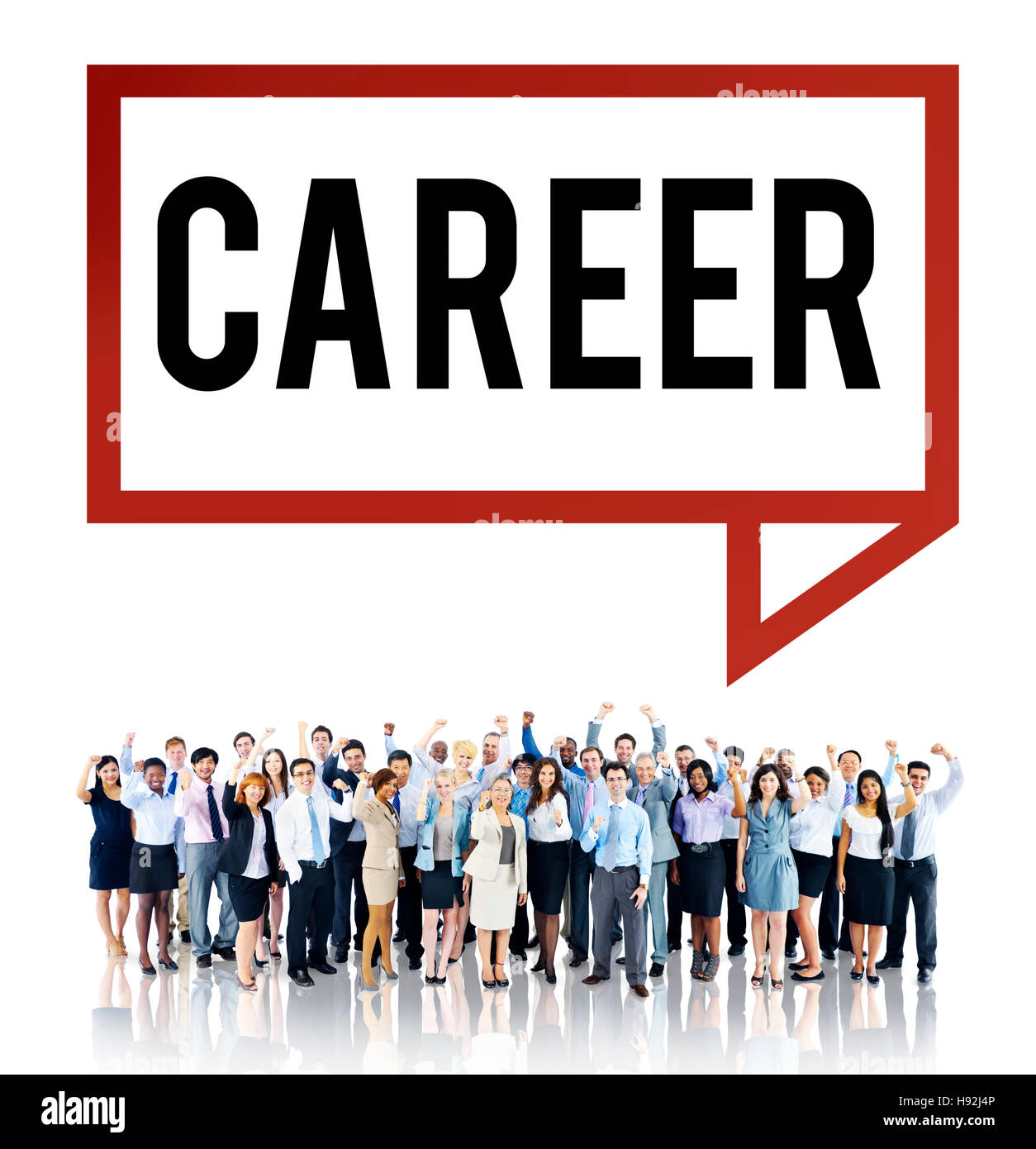 Career Hiring Occupation Profession Job Concept Stock Photo